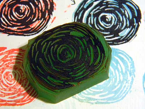 30 Days of Carving - day 1 eraser