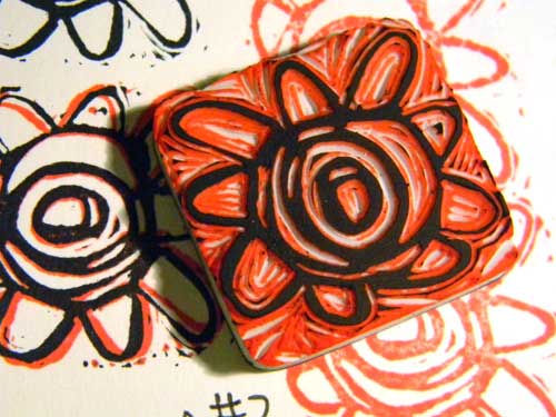 30 Days of Carving - day 2 eraser