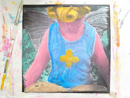 child angel 1 in progress