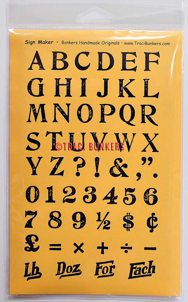 New Handmade Books & Alphabet Stamps Traci Bunkers Bonkers Handmade