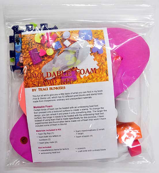 Moldable Foam Stamps Kit