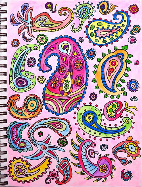 12.17.11 paisley doodle