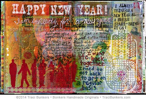 Art Supplies Giveaway from “The Art Journal Workshop” – Traci Bunkers :  Bonkers Handmade Originals